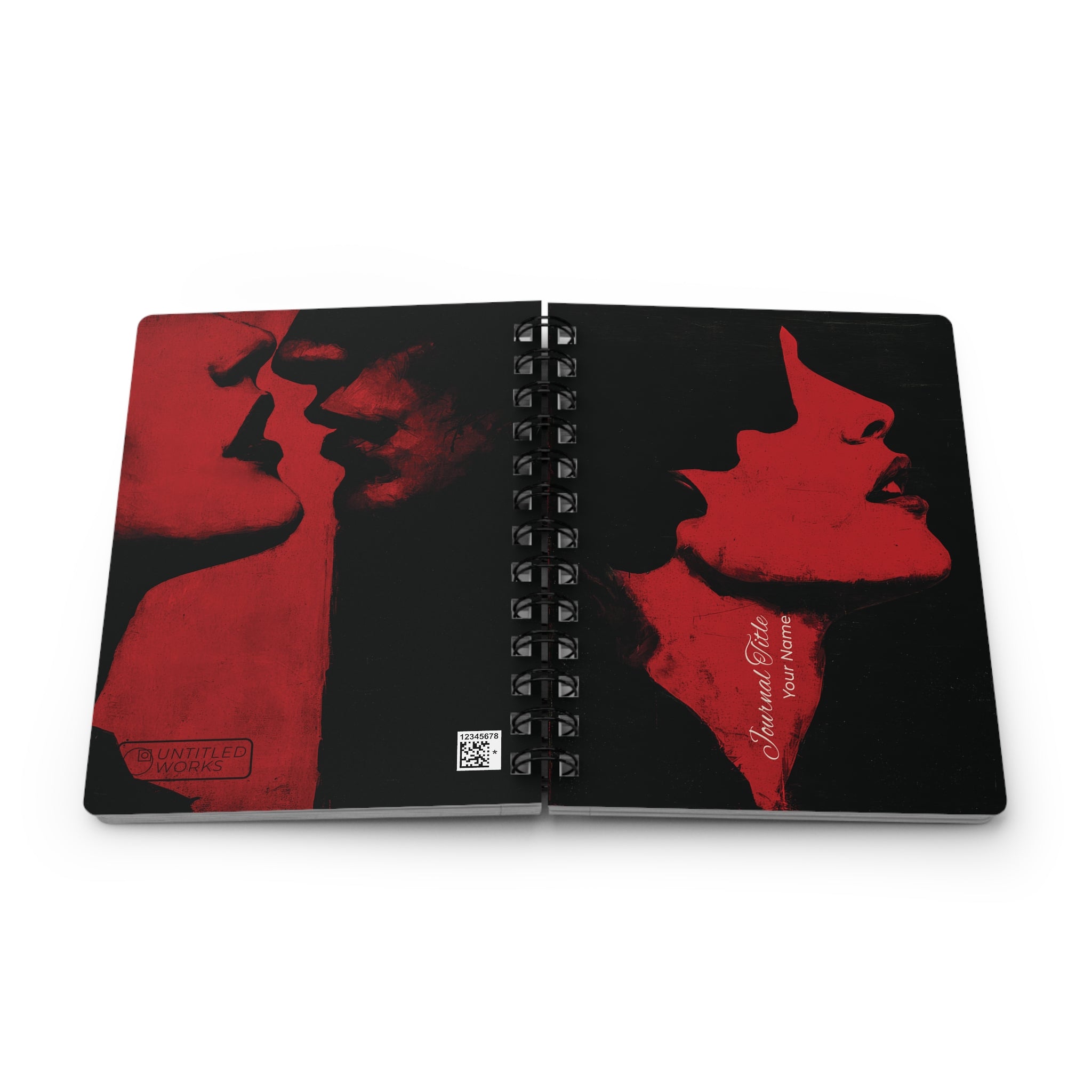 Noir Desire Journal — Custom Name & Title