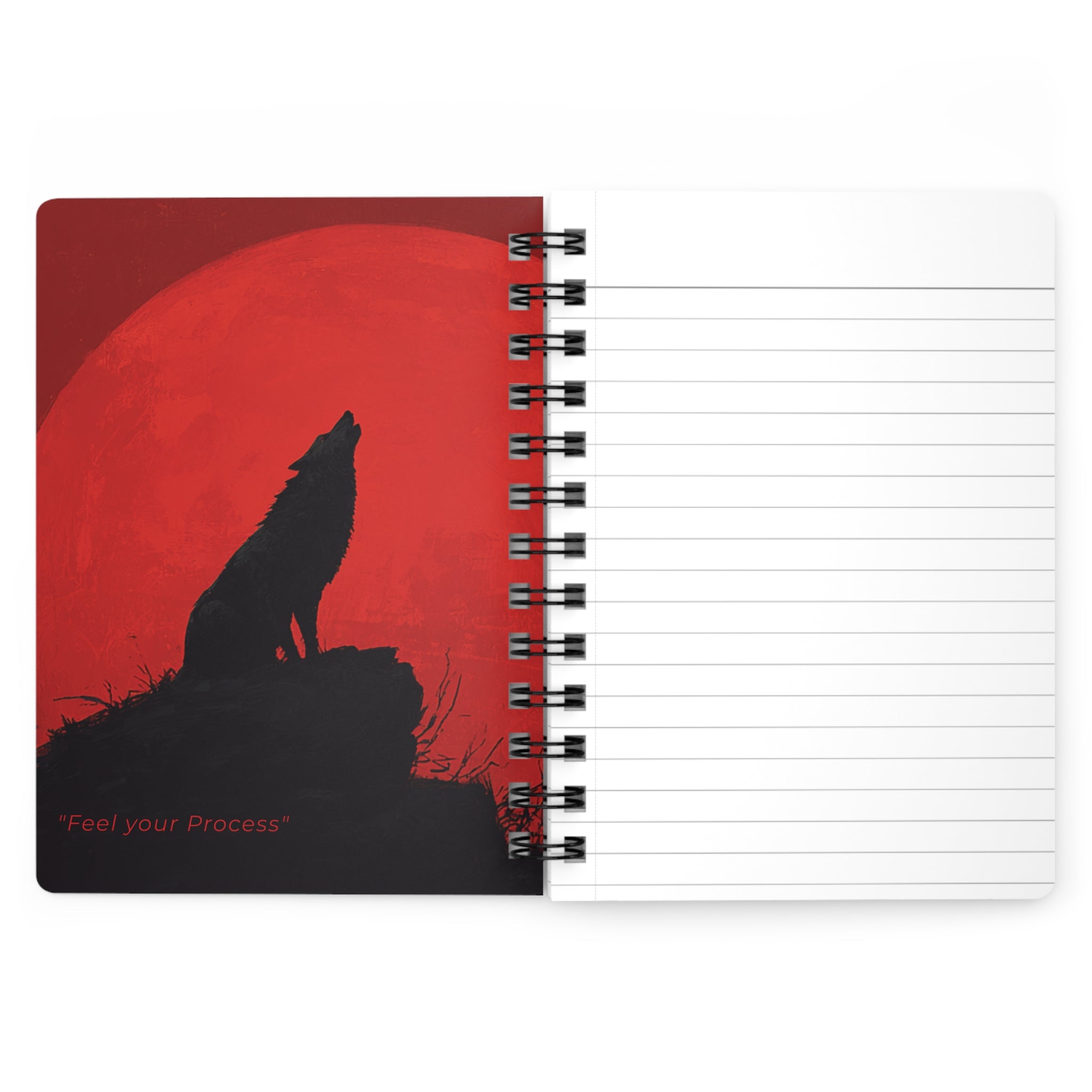 Shadow Silhouette Journal — Custom Name & Title