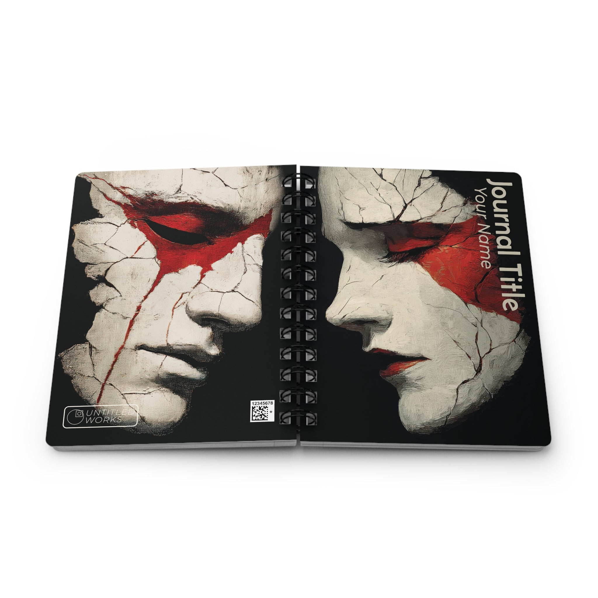 Fractured Grace Journal — Custom Name & Title