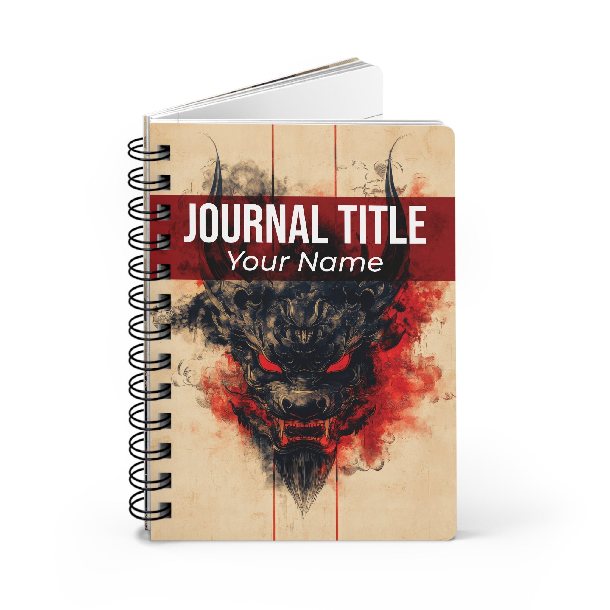 Dragon's Fury Journal — Custom Name & Title