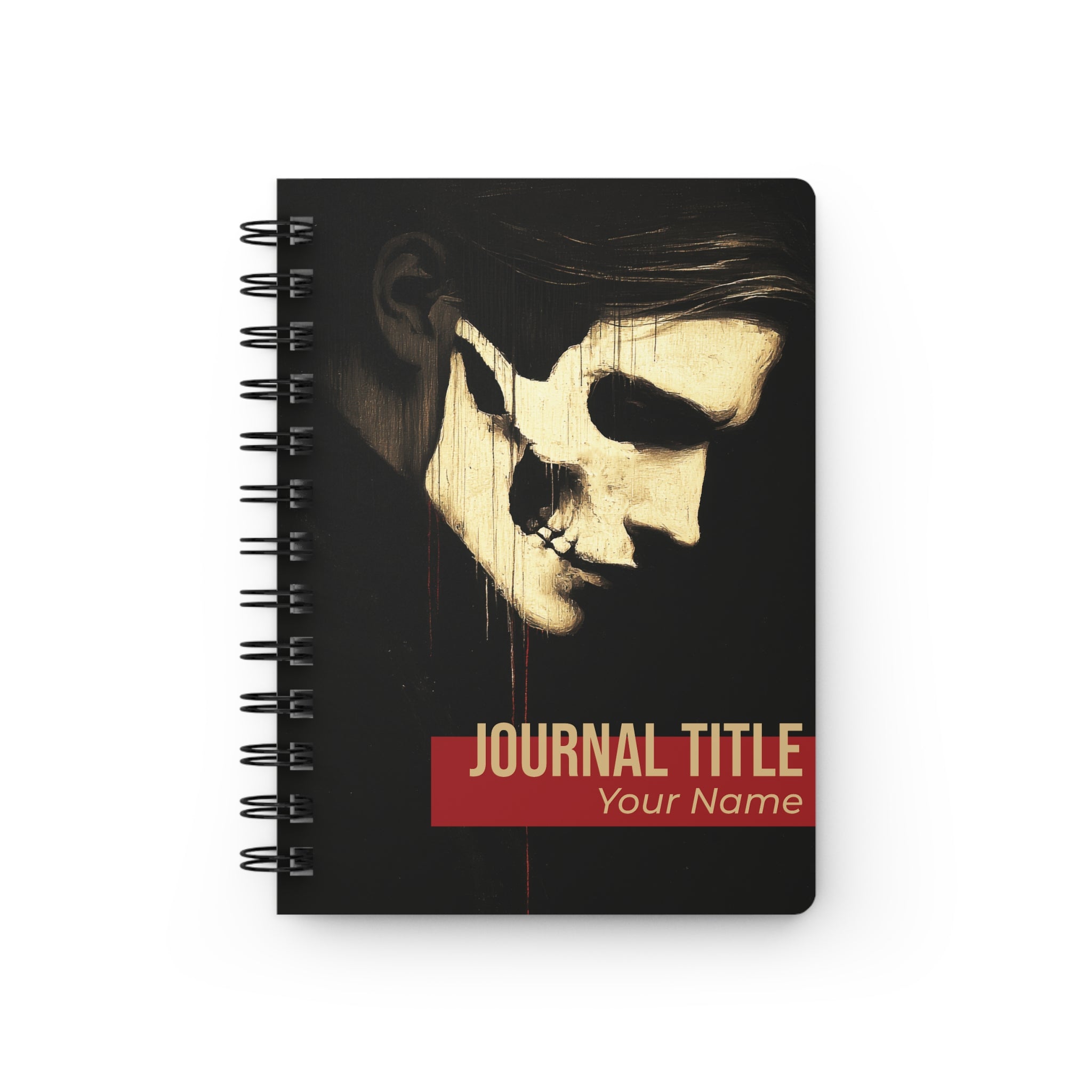 Melting Shadow Journal — Custom Name & Title