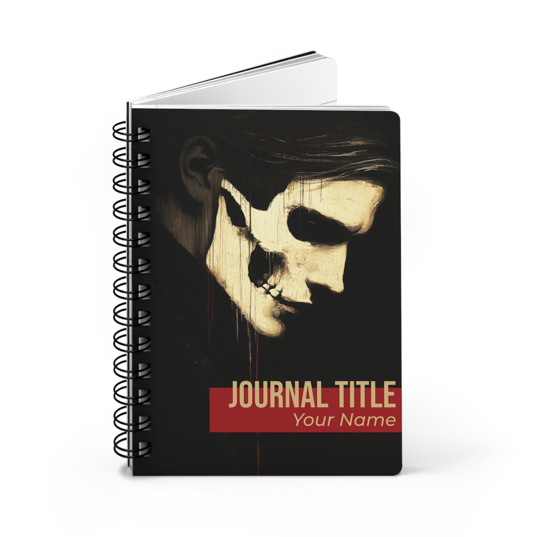Melting Shadow Journal — Custom Name & Title
