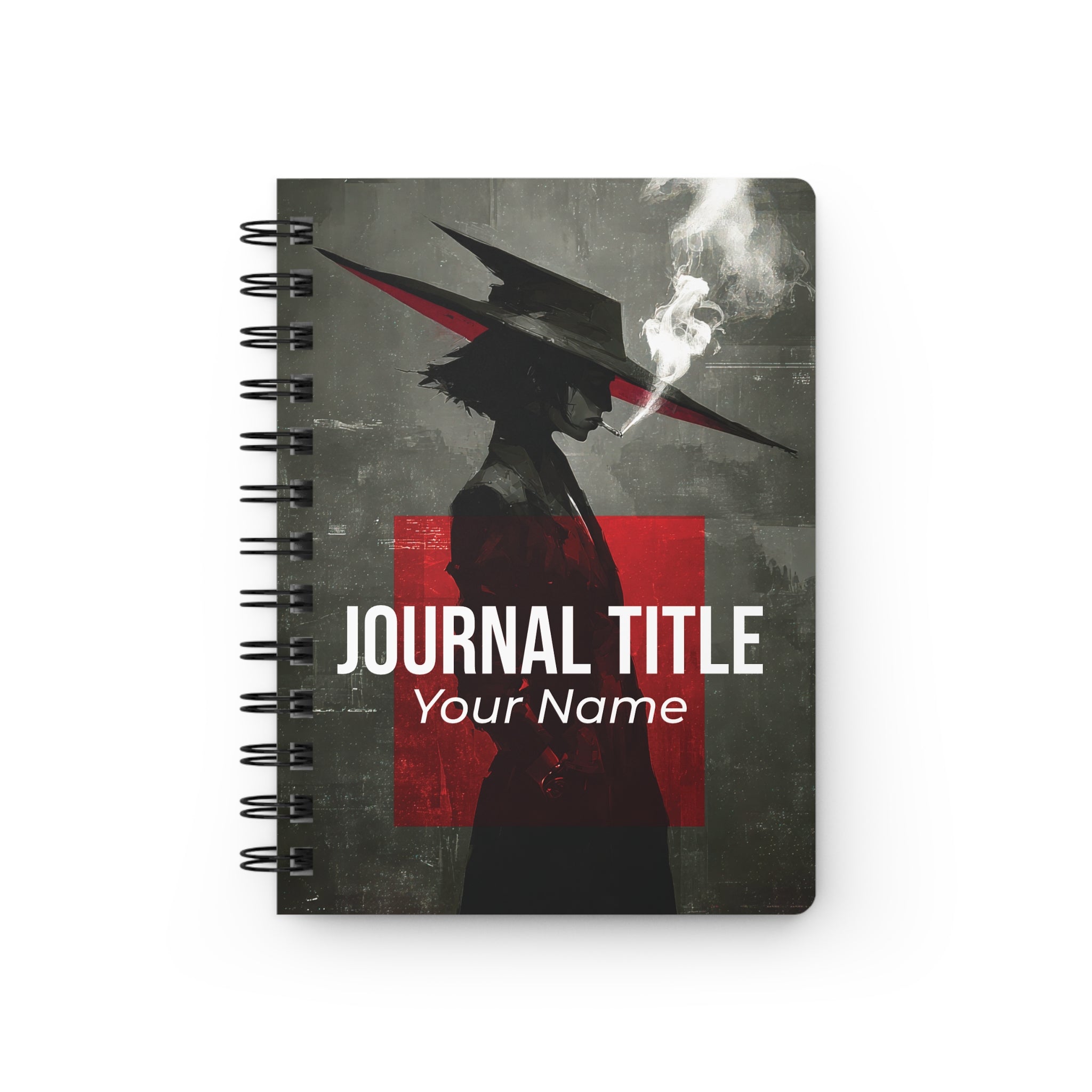 Smoke & Mirrors Journal — Custom Name & Title
