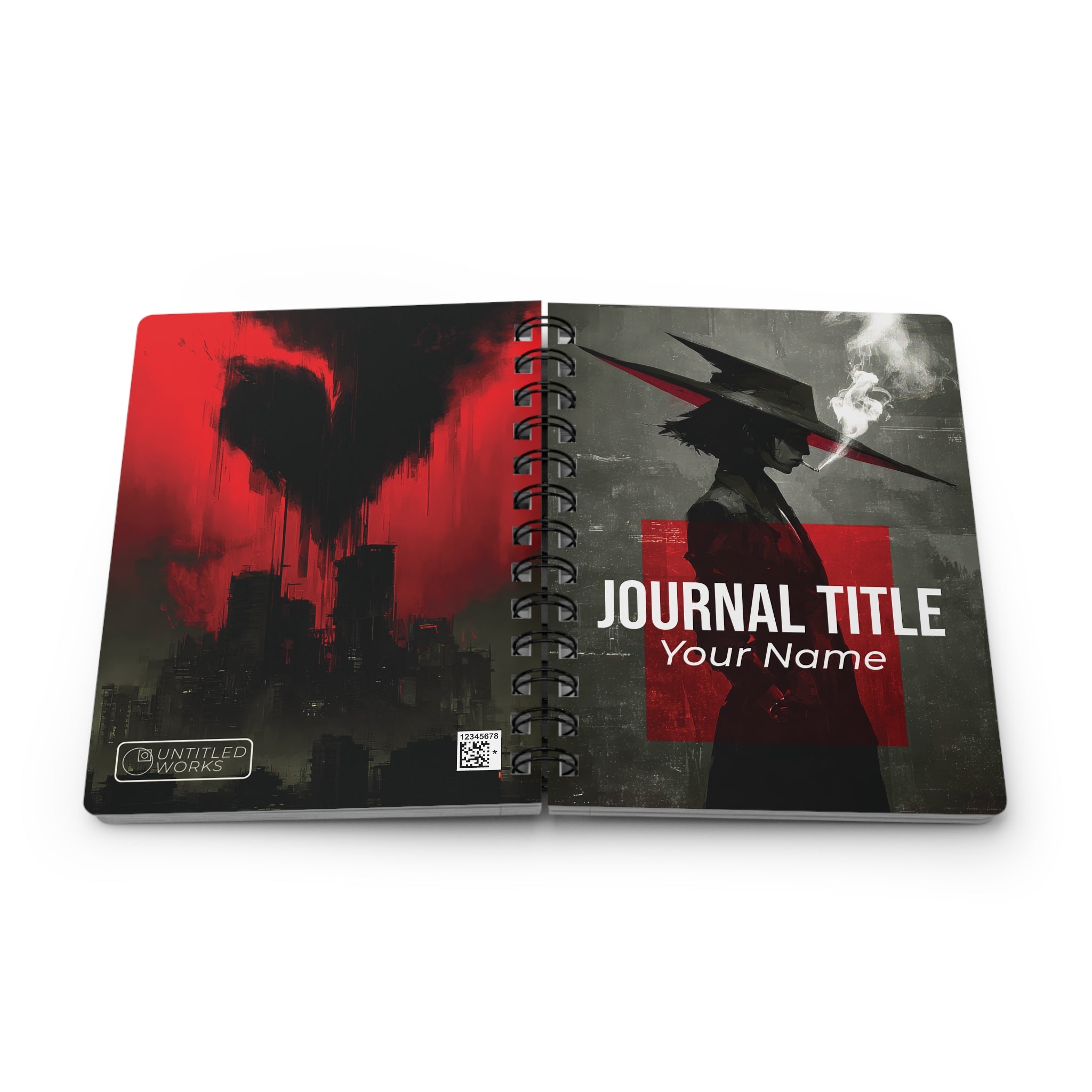 Smoke & Mirrors Journal — Custom Name & Title