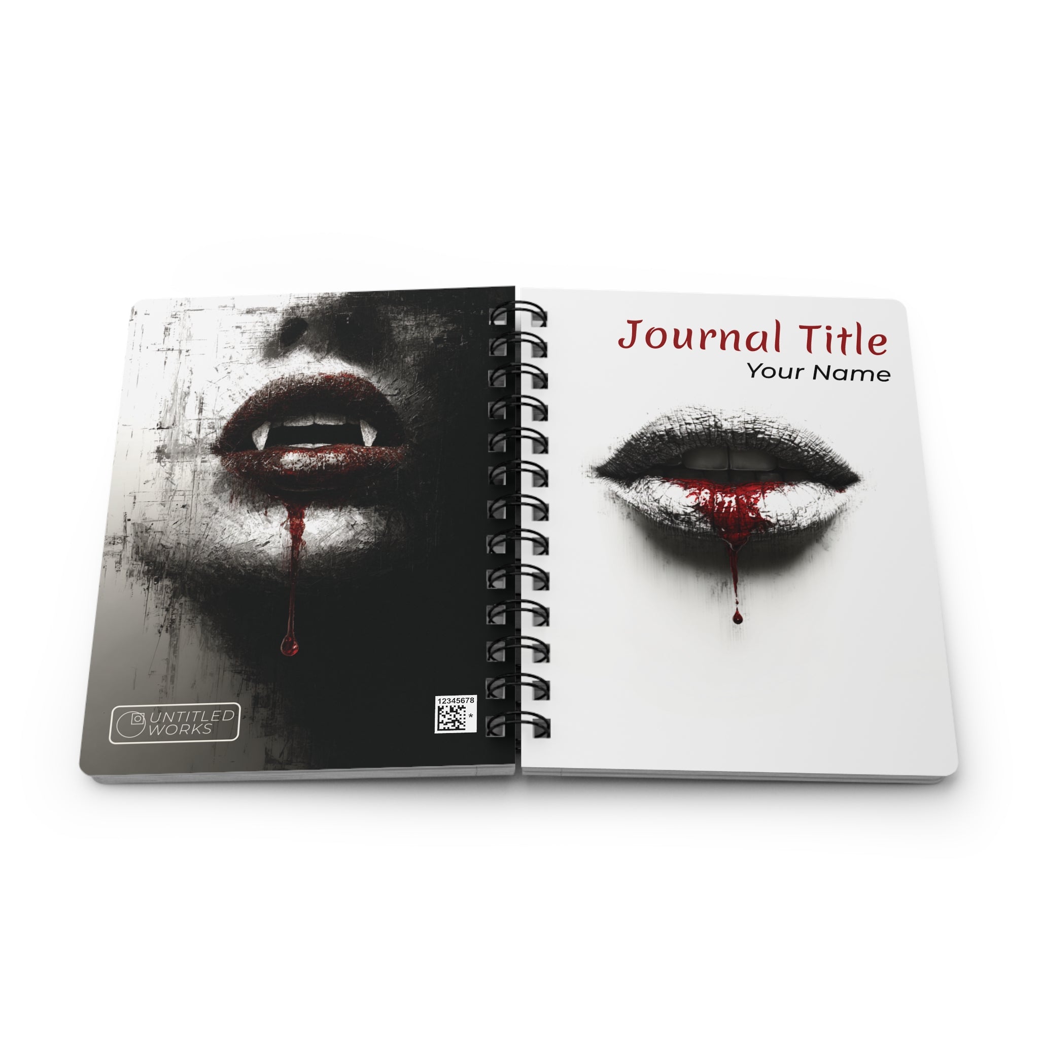 The Untamed Journal — Custom Name & Title