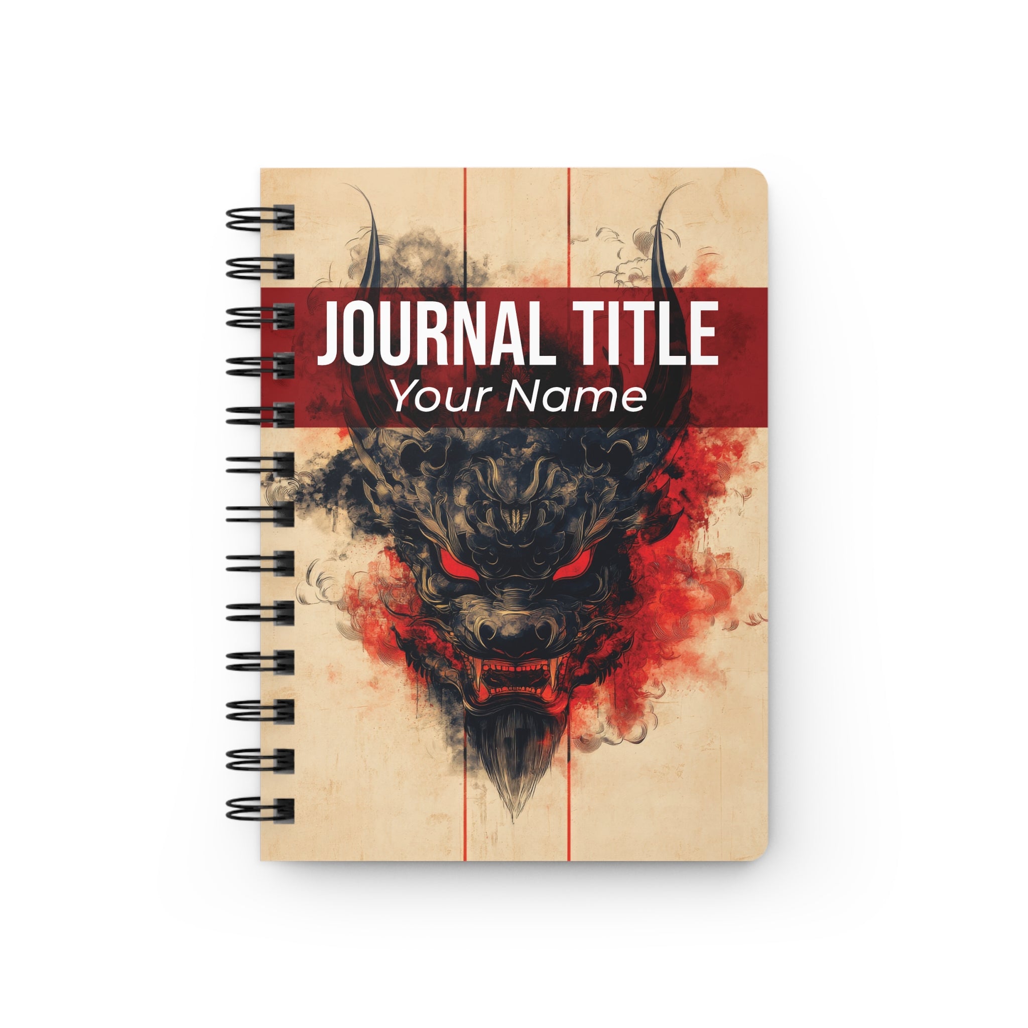 Dragon's Fury Journal — Custom Name & Title